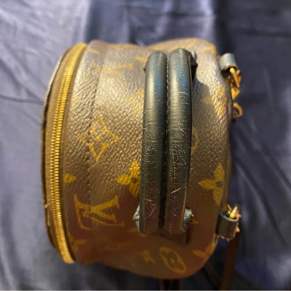 Louis Vuitton Palm Springs Backpack Mini Brown Canvas - Picture 10 of 15